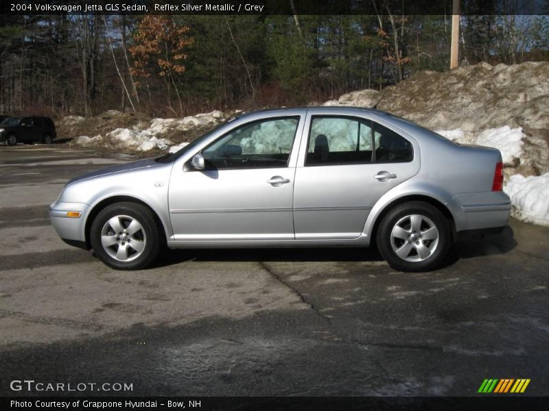 Reflex Silver Metallic / Grey 2004 Volkswagen Jetta GLS Sedan