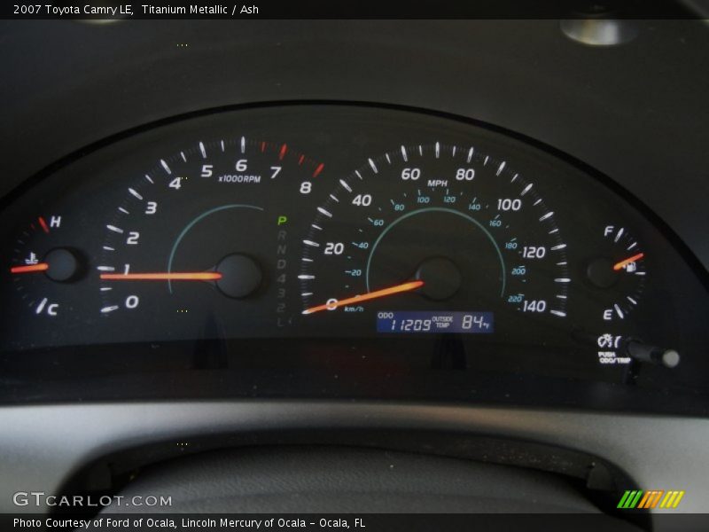 Titanium Metallic / Ash 2007 Toyota Camry LE
