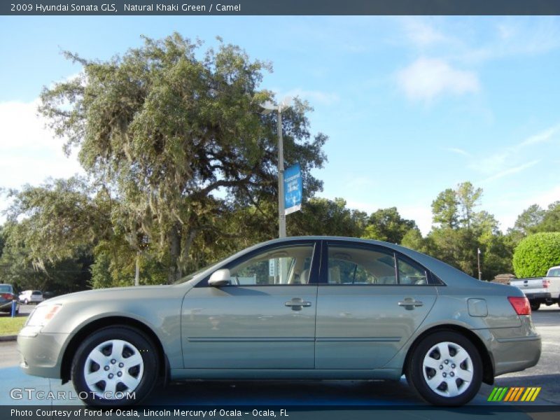 Natural Khaki Green / Camel 2009 Hyundai Sonata GLS