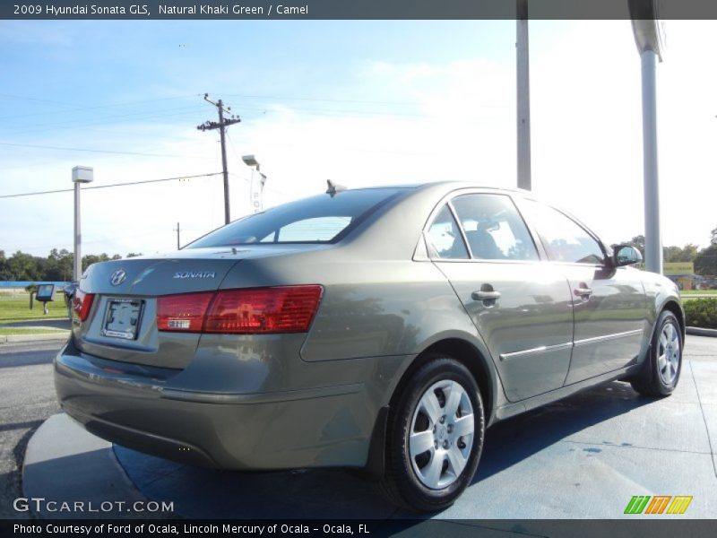 Natural Khaki Green / Camel 2009 Hyundai Sonata GLS