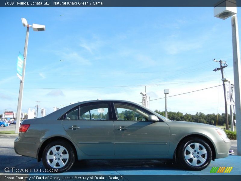 Natural Khaki Green / Camel 2009 Hyundai Sonata GLS