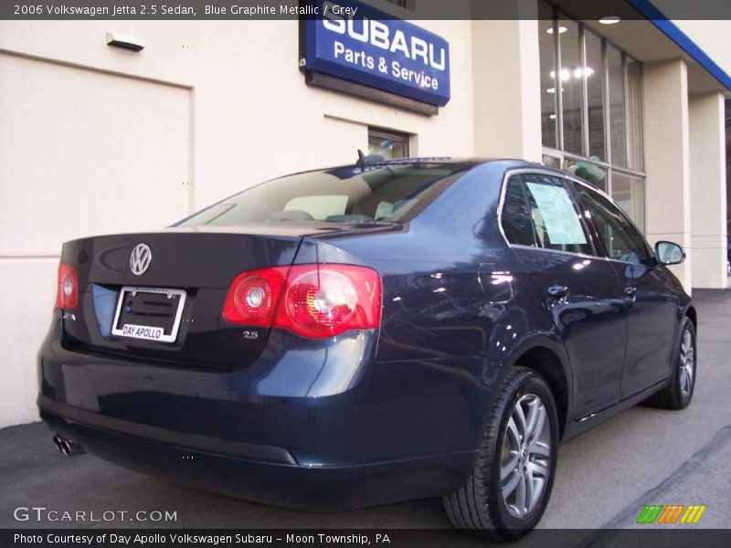 Blue Graphite Metallic / Grey 2006 Volkswagen Jetta 2.5 Sedan