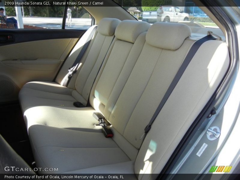 Natural Khaki Green / Camel 2009 Hyundai Sonata GLS