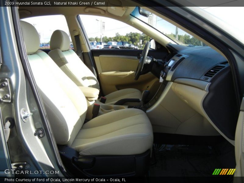 Natural Khaki Green / Camel 2009 Hyundai Sonata GLS