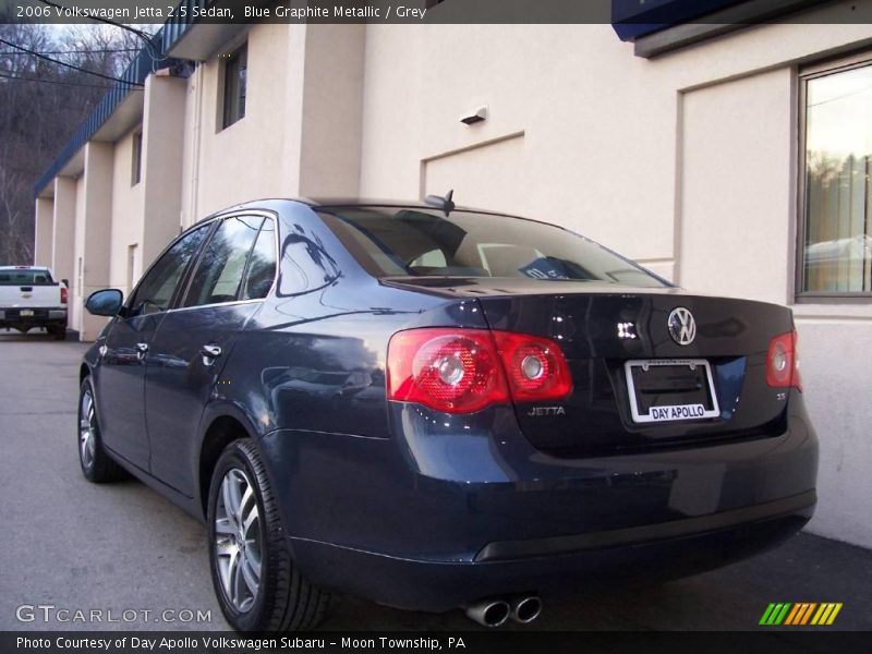 Blue Graphite Metallic / Grey 2006 Volkswagen Jetta 2.5 Sedan