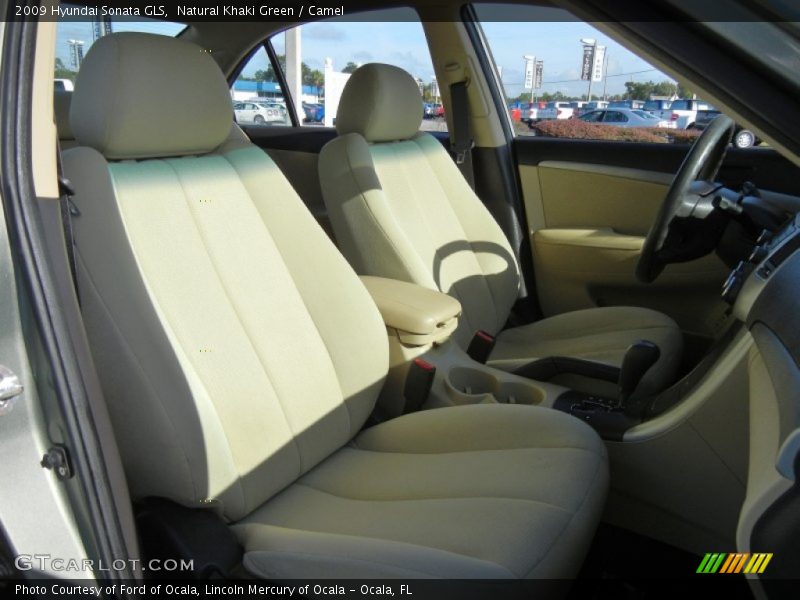 Natural Khaki Green / Camel 2009 Hyundai Sonata GLS