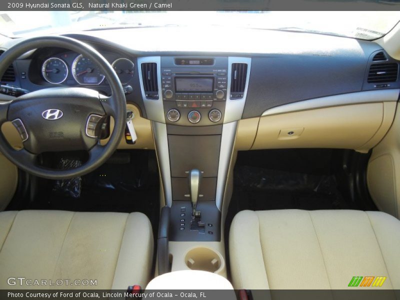 Natural Khaki Green / Camel 2009 Hyundai Sonata GLS