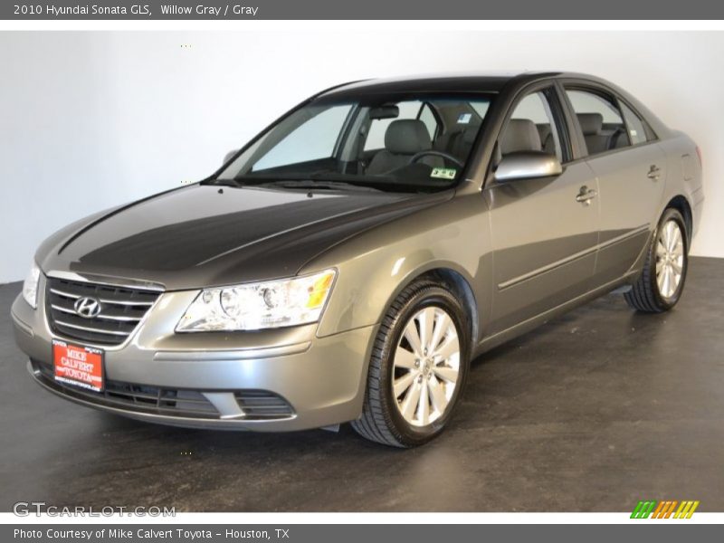 Willow Gray / Gray 2010 Hyundai Sonata GLS