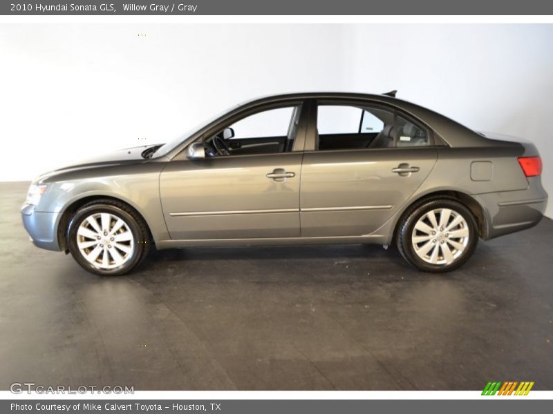 Willow Gray / Gray 2010 Hyundai Sonata GLS