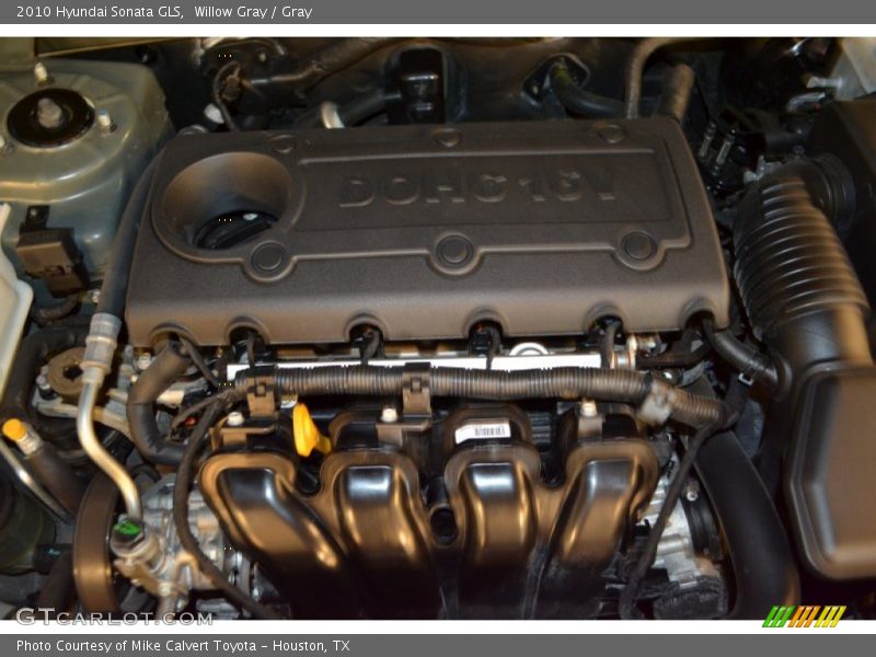 Willow Gray / Gray 2010 Hyundai Sonata GLS
