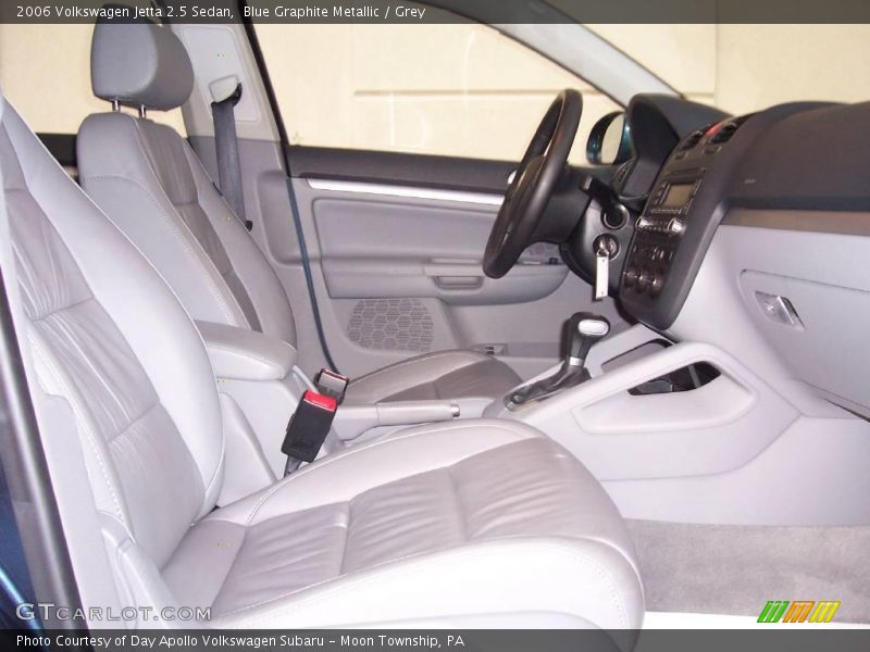 Blue Graphite Metallic / Grey 2006 Volkswagen Jetta 2.5 Sedan