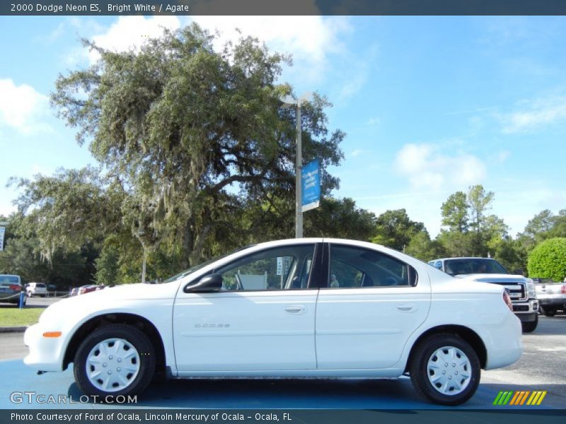 Bright White / Agate 2000 Dodge Neon ES