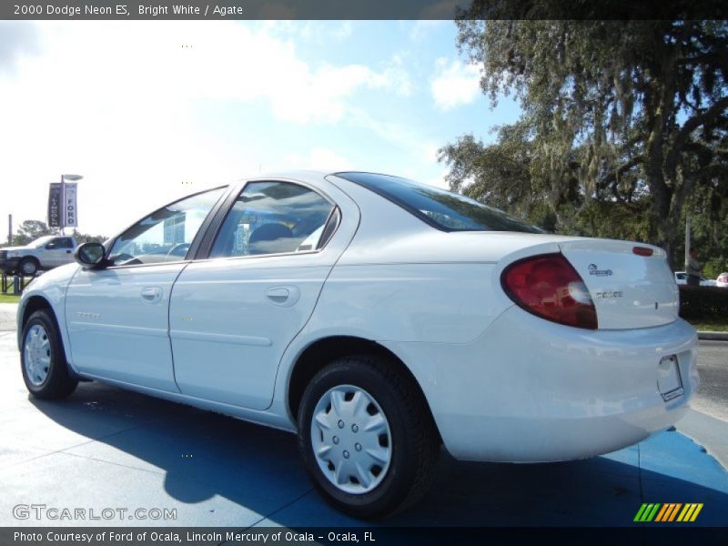 Bright White / Agate 2000 Dodge Neon ES