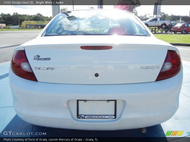 Bright White / Agate 2000 Dodge Neon ES