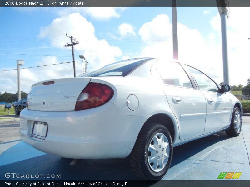 Bright White / Agate 2000 Dodge Neon ES