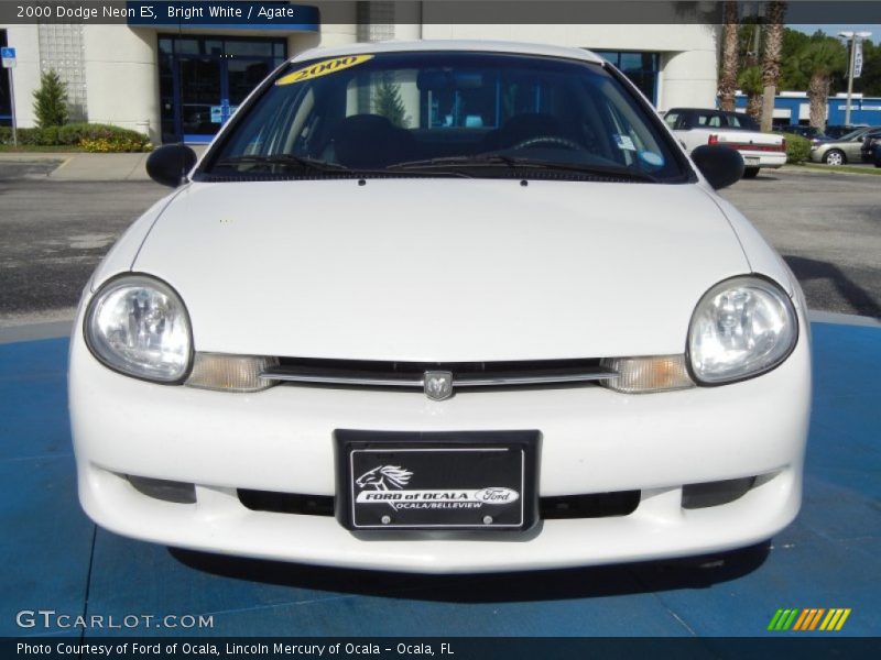 Bright White / Agate 2000 Dodge Neon ES