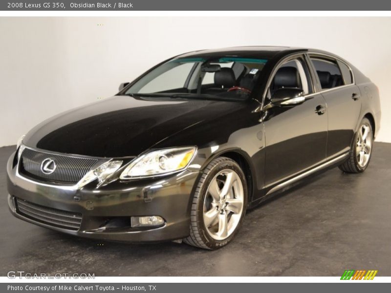 Obsidian Black / Black 2008 Lexus GS 350