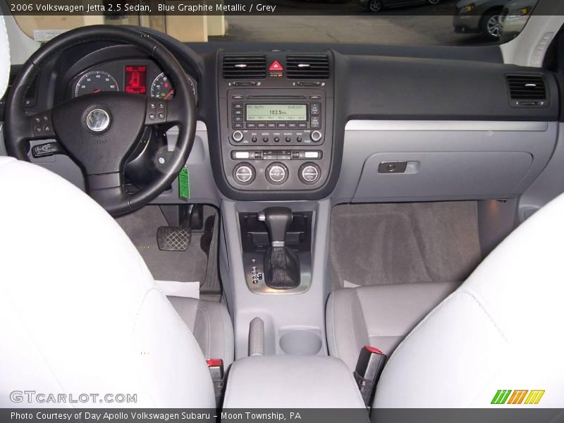 Blue Graphite Metallic / Grey 2006 Volkswagen Jetta 2.5 Sedan