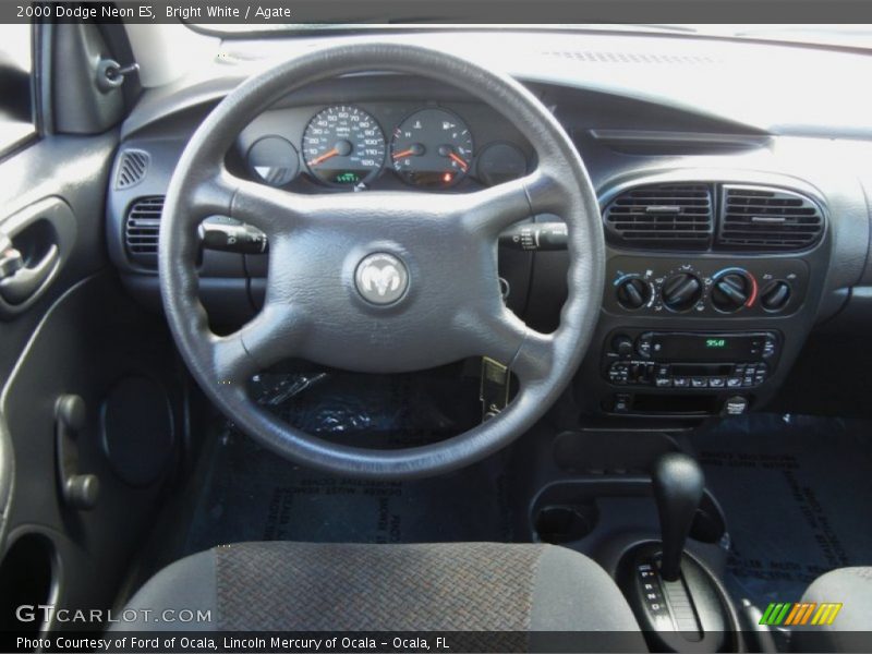 Bright White / Agate 2000 Dodge Neon ES