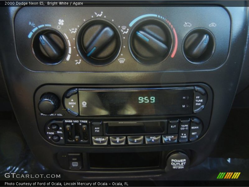 Bright White / Agate 2000 Dodge Neon ES