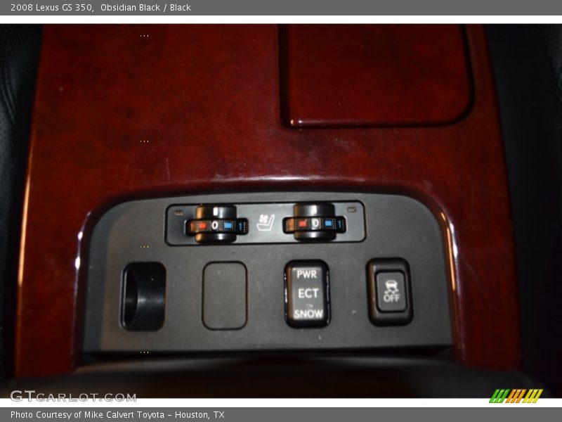 Obsidian Black / Black 2008 Lexus GS 350