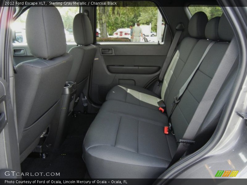 Sterling Gray Metallic / Charcoal Black 2012 Ford Escape XLT