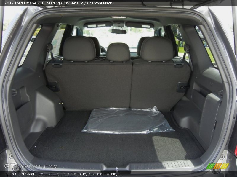 Sterling Gray Metallic / Charcoal Black 2012 Ford Escape XLT