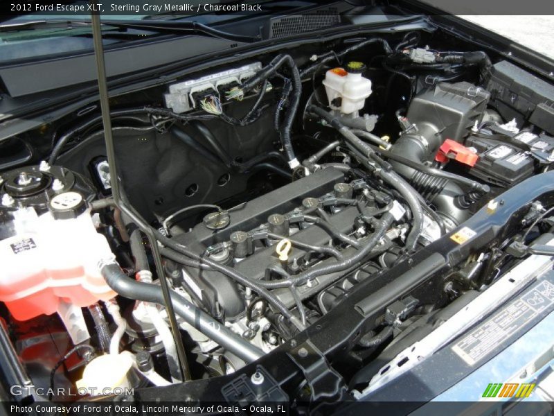 Sterling Gray Metallic / Charcoal Black 2012 Ford Escape XLT
