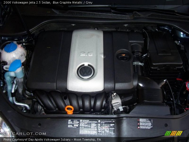 Blue Graphite Metallic / Grey 2006 Volkswagen Jetta 2.5 Sedan
