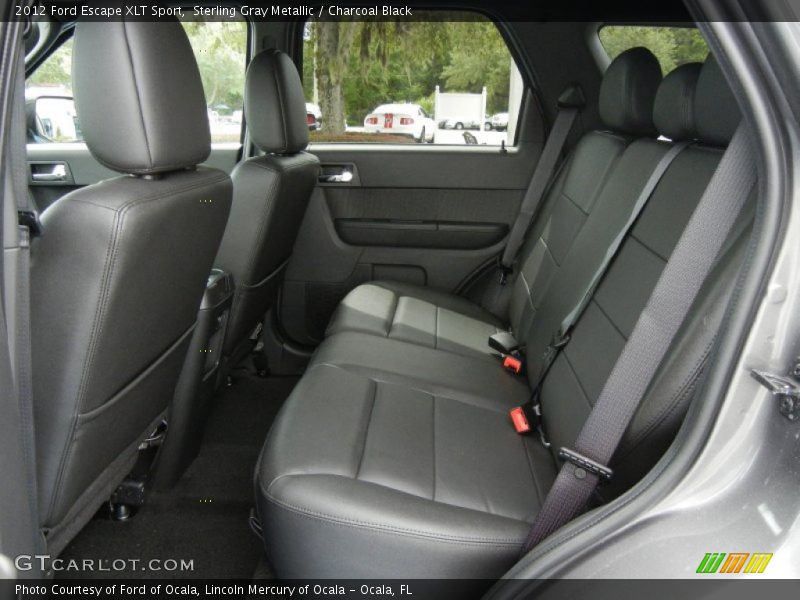 Sterling Gray Metallic / Charcoal Black 2012 Ford Escape XLT Sport