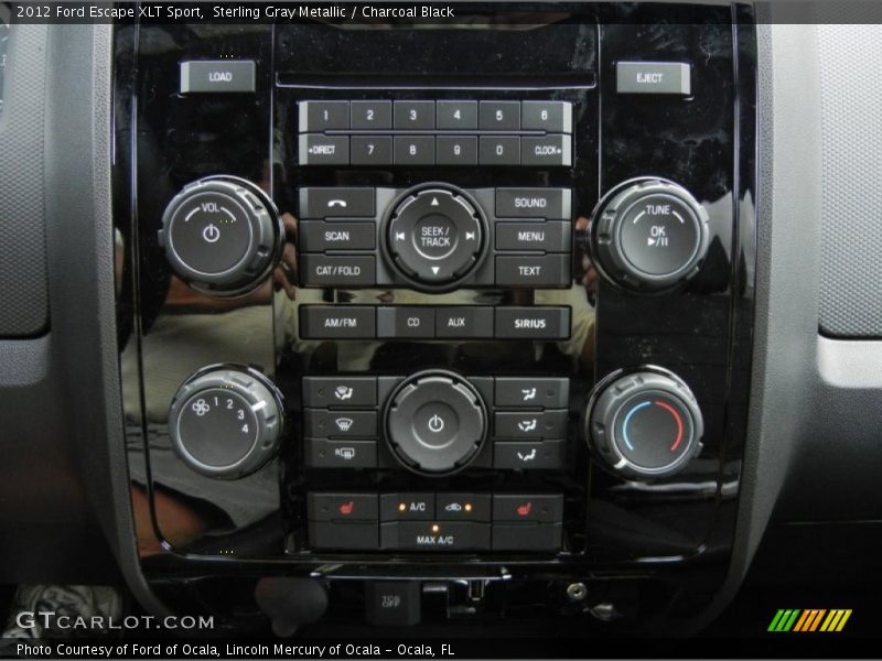 Sterling Gray Metallic / Charcoal Black 2012 Ford Escape XLT Sport