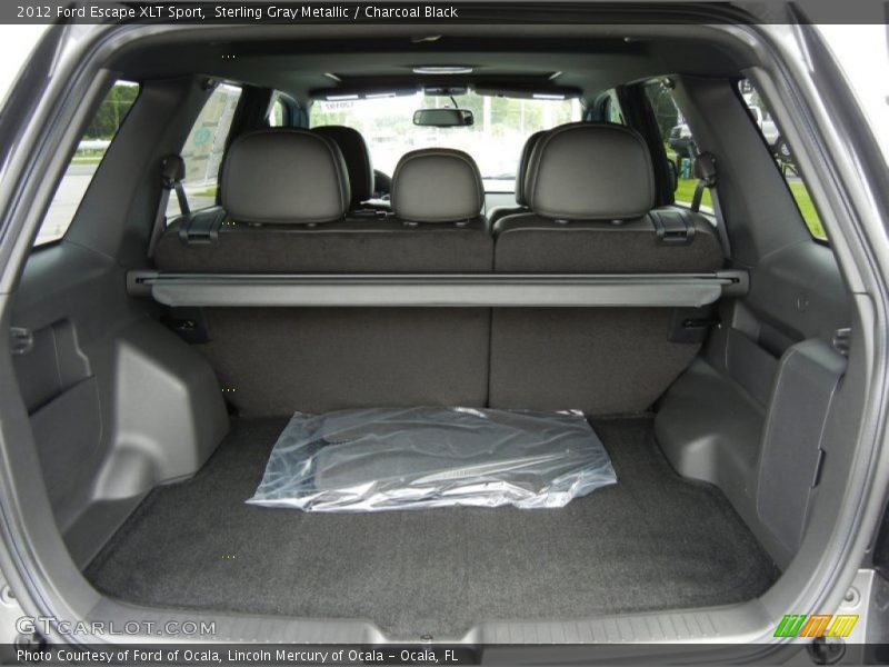 Sterling Gray Metallic / Charcoal Black 2012 Ford Escape XLT Sport