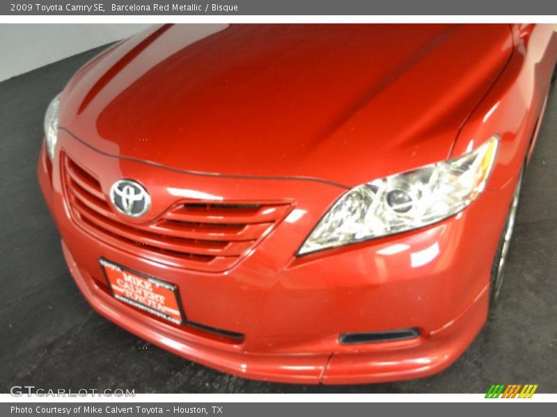 Barcelona Red Metallic / Bisque 2009 Toyota Camry SE
