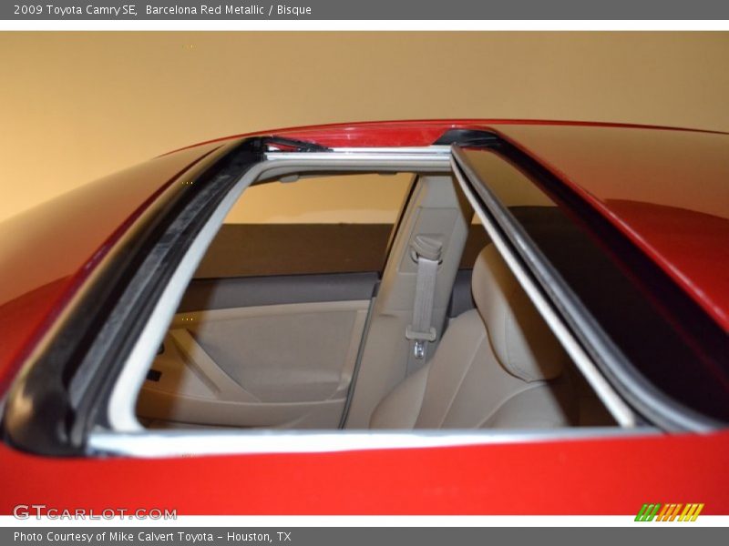 Barcelona Red Metallic / Bisque 2009 Toyota Camry SE