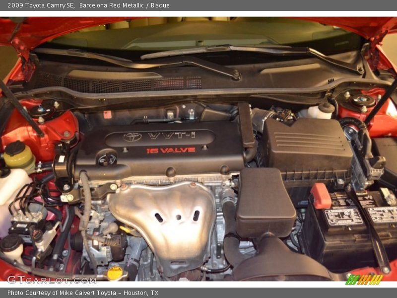 Barcelona Red Metallic / Bisque 2009 Toyota Camry SE