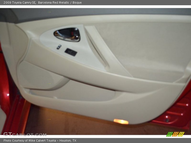 Barcelona Red Metallic / Bisque 2009 Toyota Camry SE