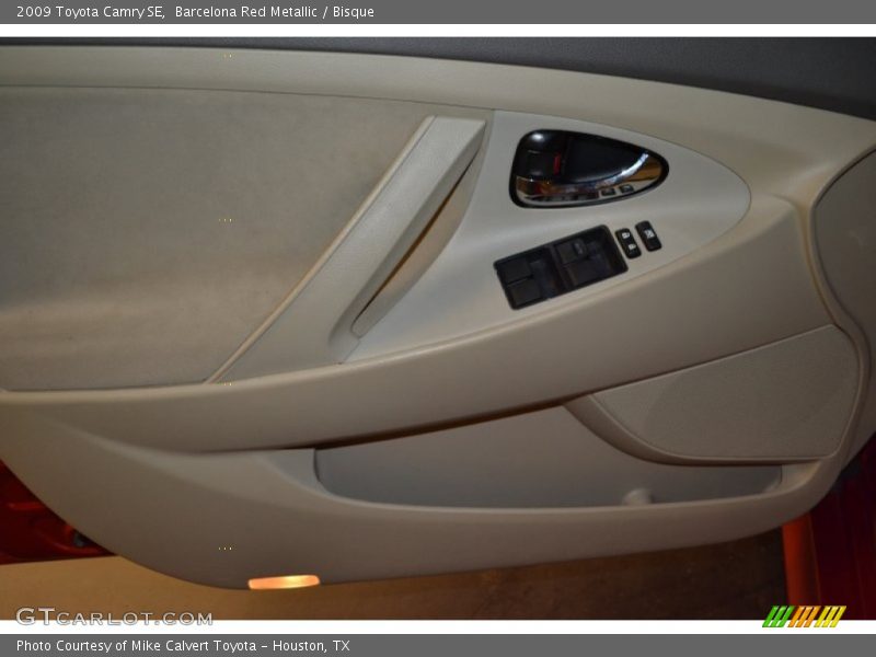 Barcelona Red Metallic / Bisque 2009 Toyota Camry SE