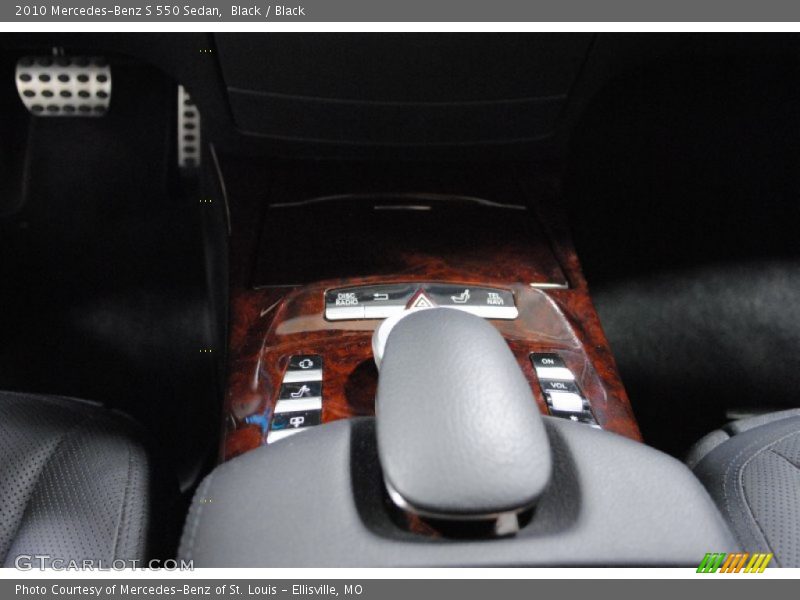 Black / Black 2010 Mercedes-Benz S 550 Sedan