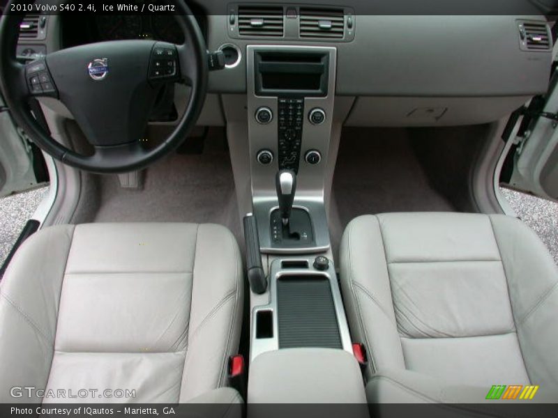 Ice White / Quartz 2010 Volvo S40 2.4i