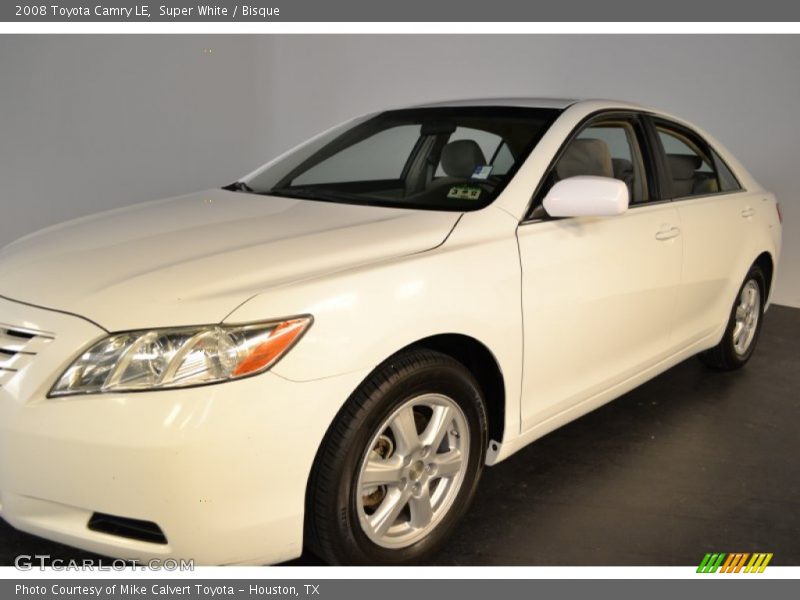 Super White / Bisque 2008 Toyota Camry LE