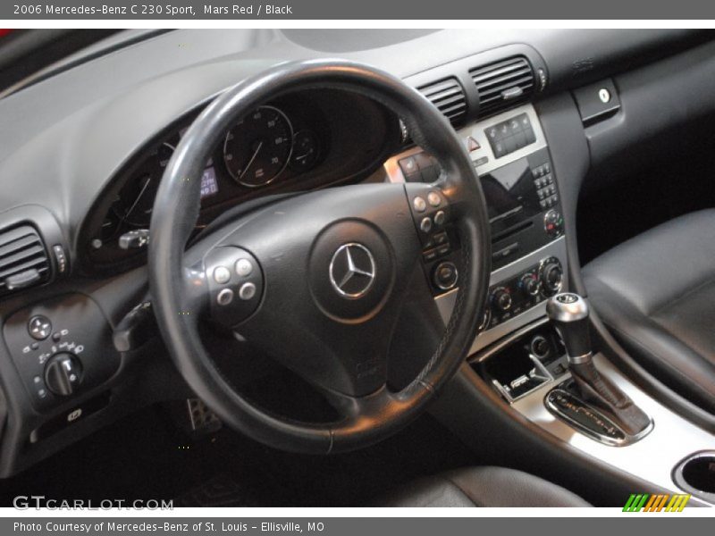 Mars Red / Black 2006 Mercedes-Benz C 230 Sport
