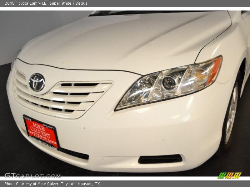 Super White / Bisque 2008 Toyota Camry LE