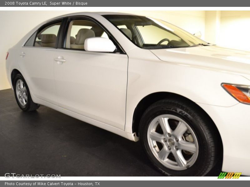 Super White / Bisque 2008 Toyota Camry LE