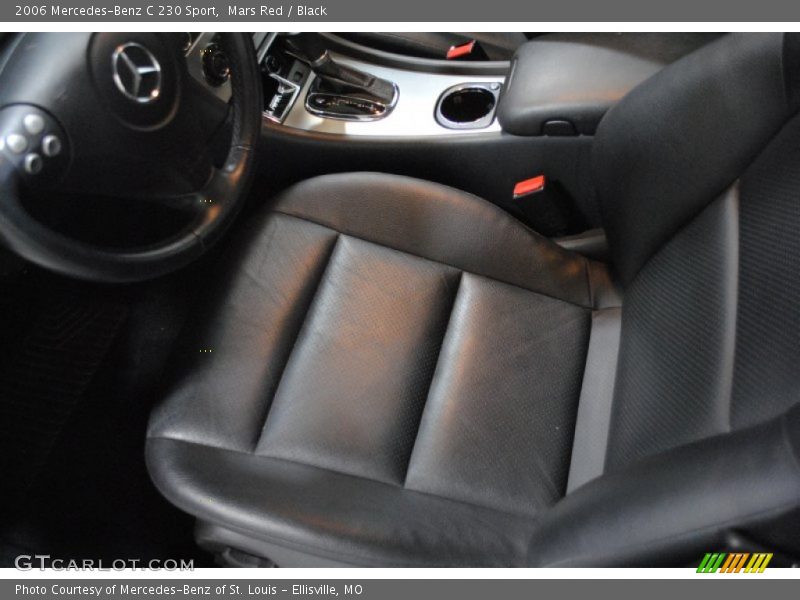 Mars Red / Black 2006 Mercedes-Benz C 230 Sport