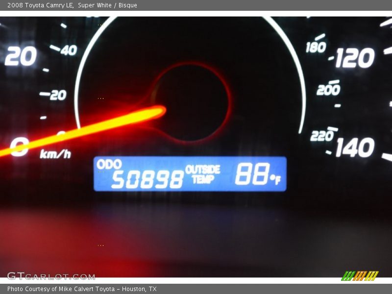 Super White / Bisque 2008 Toyota Camry LE