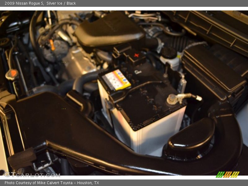 Silver Ice / Black 2009 Nissan Rogue S