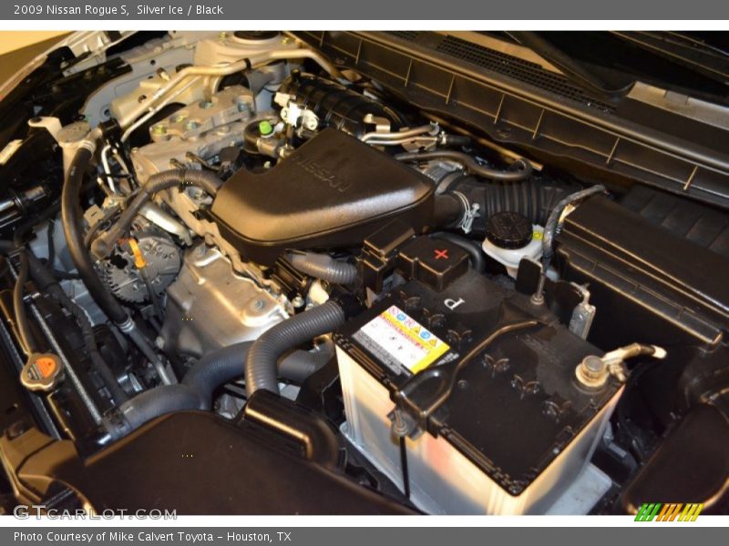 Silver Ice / Black 2009 Nissan Rogue S
