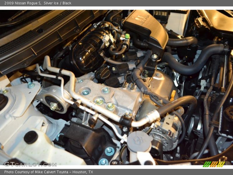 Silver Ice / Black 2009 Nissan Rogue S