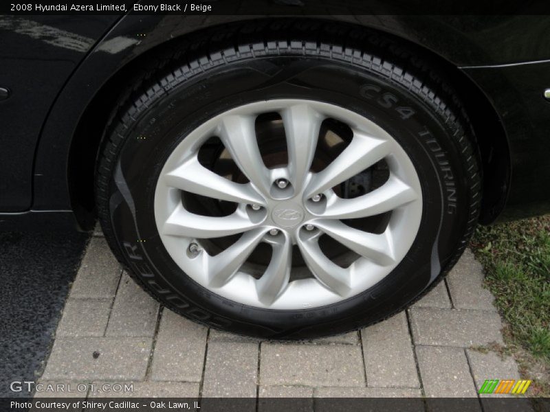 Ebony Black / Beige 2008 Hyundai Azera Limited