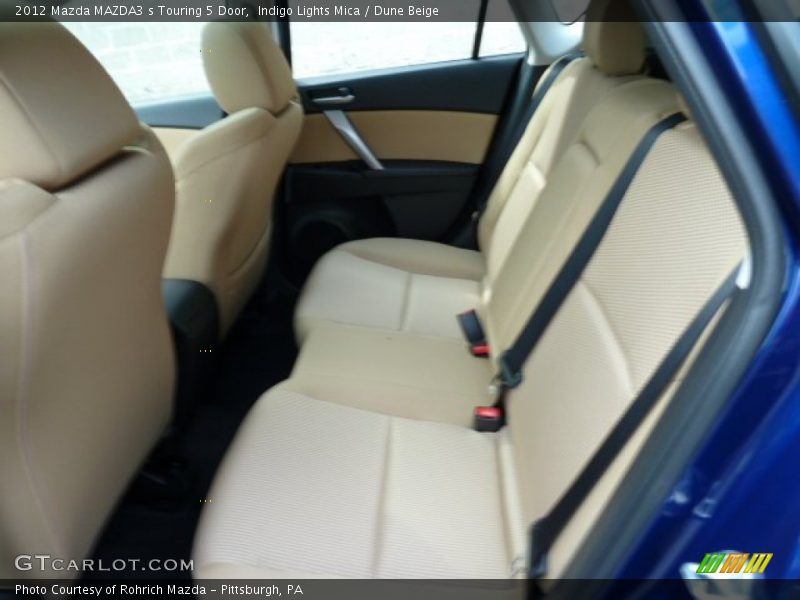 Indigo Lights Mica / Dune Beige 2012 Mazda MAZDA3 s Touring 5 Door